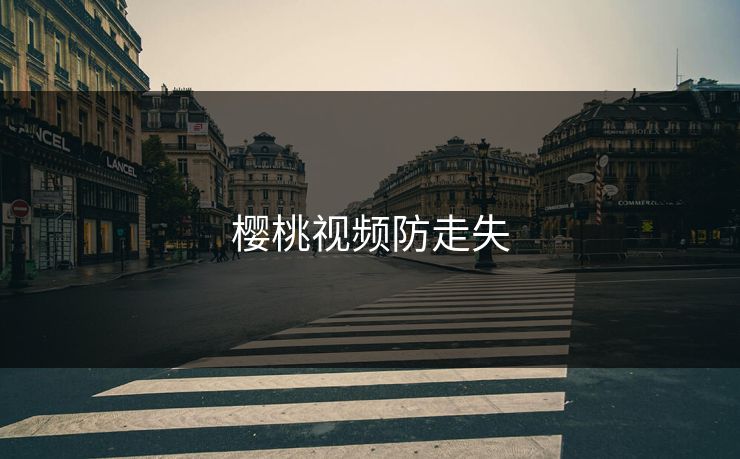 樱桃视频防走失
